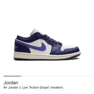 Air Jordan 1 Low "Action Grape" sneakers